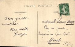 VINTAGE POSTCARD Camares the Church