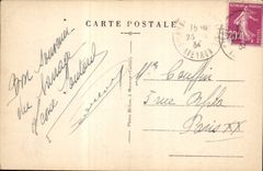 VINTAGE POSTCARD dam of Sarrans