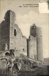 VINTAGE POSTCARD Najac Under the walls