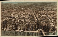 VINTAGE POSTCARD Capdenac View