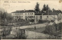 VINTAGE POSTCARD Banks the Convent School of young girls