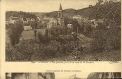 CPA Murols Vue generale Prise de la route de st nectaire