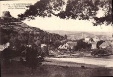 CPA L'Auvergne Murols Et le chateau