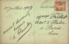 VINTAGE POSTCARD Aveyron Sheep