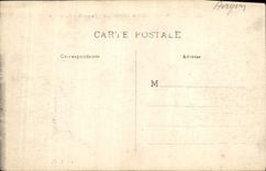 VINTAGE POSTCARD St Georges De Luzencon Footbridge private school