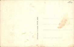 VINTAGE POSTCARD Rodez Bell-tower of the cathedral seen of the place of the ISCED