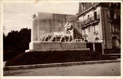 VINTAGE POSTCARD In Aveyron Rodez Monument François Fabie sculptor Marc Robert
