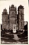 VINTAGE POSTCARD Rodez Monument and cathedral