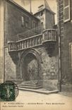 VINTAGE POSTCARD Rodez Ancienne house Places Adrien Rozier