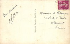 VINTAGE POSTCARD Rodez the War memorial 1914 1918 Militaria