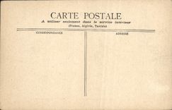 Dimensión de la POSTAL de la VENDIMIA de la isla azul Sainte Marguerite Prison De Bazaine