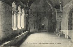 CPA Environs D'Arles Montmajor Galeries du Cloitre