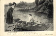 CPA Mireille Et Andrelon Folklore 