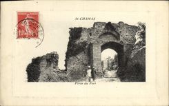 CPA St Chamas Porte Du Fort
