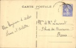 VINTAGE POSTCARD Arles Columns Of the Romain Theater