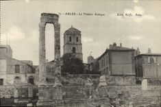 CPA Arles Le Theatre Antique