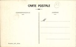 VINTAGE POSTCARD Arles Interior of the Holy Cloister Trophime Gallery of 12th