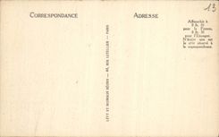 VINTAGE POSTCARD Arles Theater Roman columns of the scene Dimensions Northern