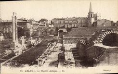 CPA Arles Le theatre antique