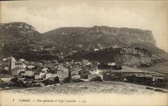 CPA Cassis Vue generale et Cap Canaille