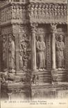 CPA Arles Cathedrale Sainte Trophime Detail du portail
