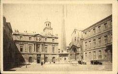 VINTAGE POSTCARD Arles on the Rhone Places Town hall