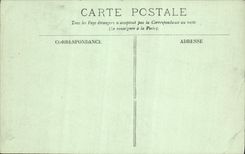 VINTAGE POSTCARD Arles Alyscamps Vault of the families Boyc and Aiguieres Folklore Costume Woman