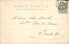 VINTAGE POSTCARD Arles Main door of the Roman amphitheater