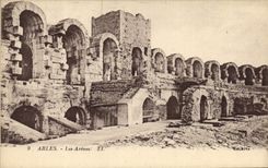 CPA Arles Les Arenes 