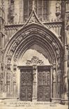 CPA Aix en Provence Cathedrale Saint Sauveur Le portail