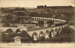 CPA Aix en Provence Le viaduc