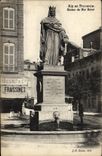 CPA Aix en Provence Statue du Roi Rene Fraissinet