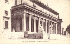 CPA Aix en Provence Le Palais de Justice