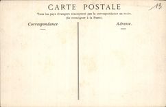 VINTAGE POSTCARD Arles Main door of Aliscamps