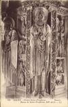 CPA Arles Cloitre St Trophime Statue de Saint TRophime