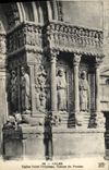 VINTAGE POSTCARD Arles Church Saint Trophime Statues of the Porch