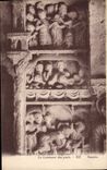 VINTAGE POSTCARD Arles Holy Cloister Trophime the rectal injection of the feet