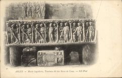 CPA Arles Musee Lapidaire Tombeau dit des noces de Cana