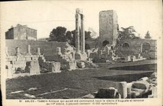 CPA Arles Le Theatre Antique 