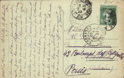 VINTAGE POSTCARD Chatillon de Michaille Valley of Semine