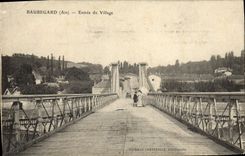VINTAGE POSTCARD Bauregard Entered of the Village
