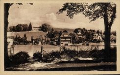 VINTAGE POSTCARD Divonne les Bains the Castle