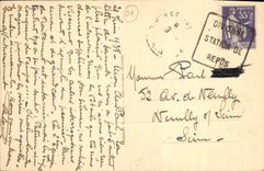 VINTAGE POSTCARD Divonne les Bains Large Hotels the Lake