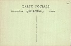 País de la POSTAL de la VENDIMIA de Gex el camino de Coupee de la roca de la hoz