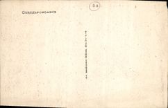 POSTAL Arrivee de la VENDIMIA en el collar de las dimensiones de la hoz de Gex