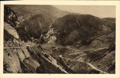 VINTAGE POSTCARD Surroundings of Hollow Nantua of Cerdon Hell
