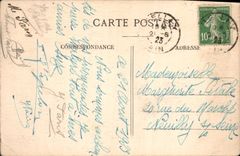 VINTAGE POSTCARD Interior Belley of the Native house of Brillat Savarin