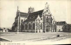 CPA Bourg Eglise De Brou
