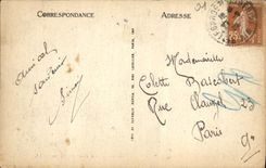 VINTAGE POSTCARD Surroundings of Bellegarde Valserine Towards the Bridge of Oulles