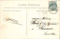 VINTAGE POSTCARD Fere District of Militaria Artillery